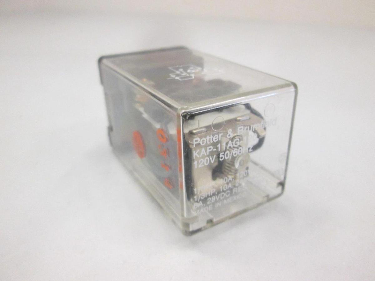 Used Potter & Brumfield, KAP-11AG-120, 120V Relay, Used