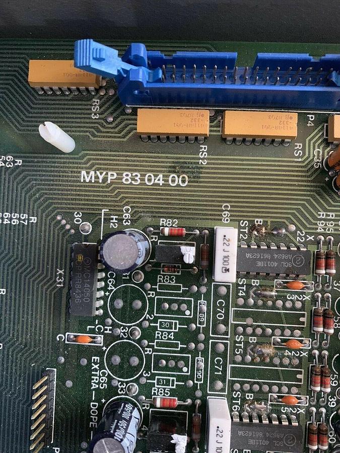 Used Semy Engineering Gas Interface PCB, MYP830400 W/ MYP821610C, Used