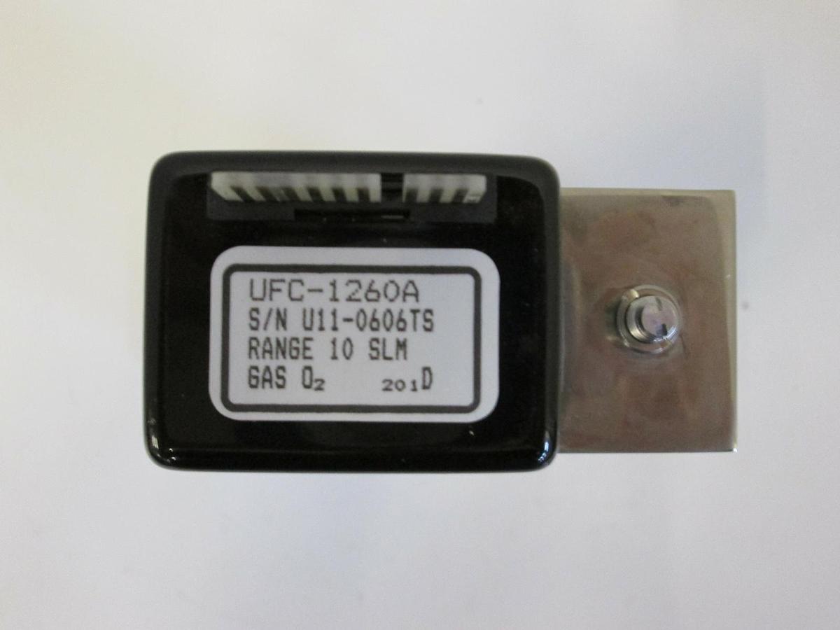 Used Unit UFC-1260A Mass Flow Controller MFC, O2, 10 sLM, 1/4" Male