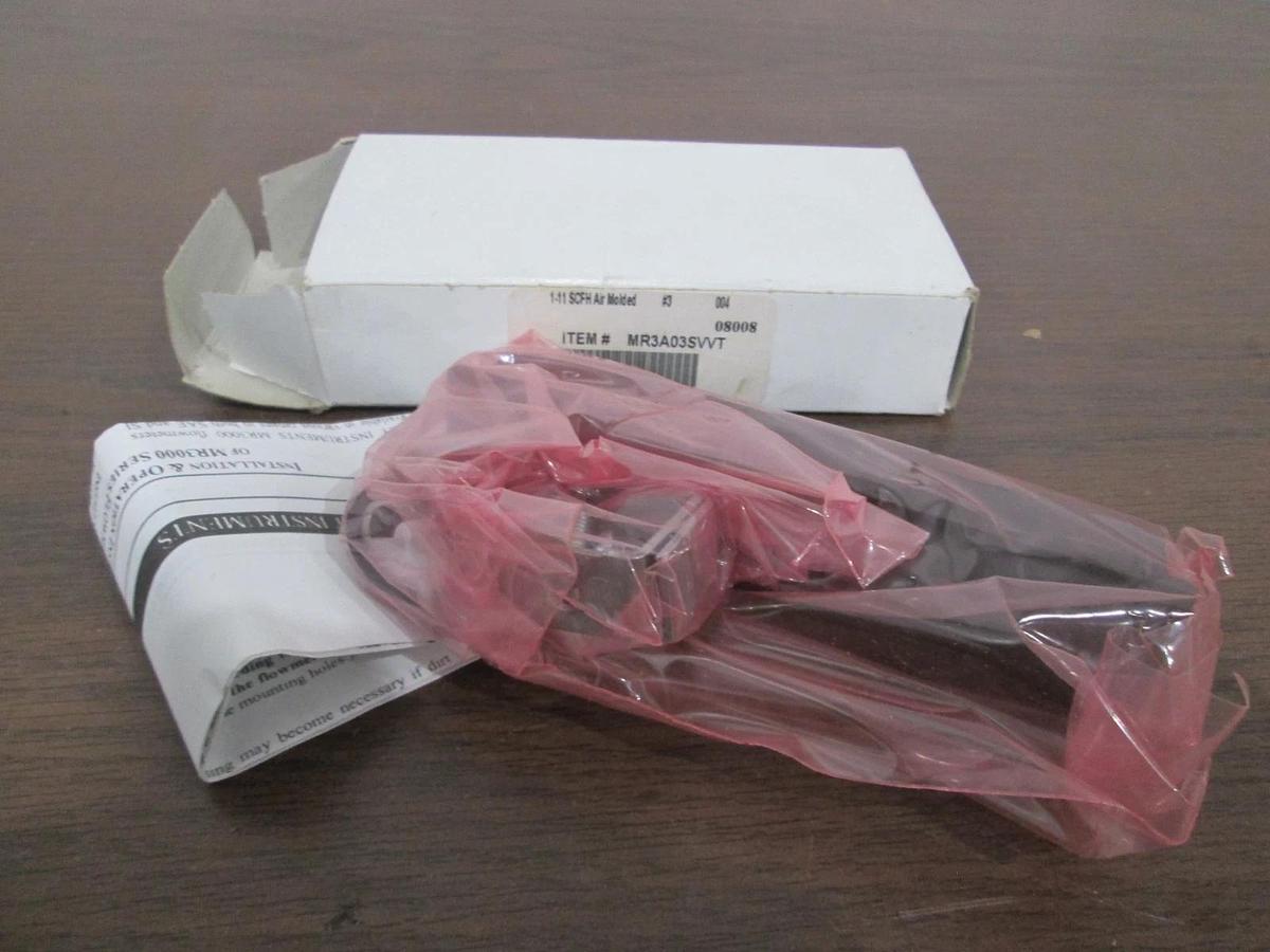 Brooks, MR3A03SVVT, 1-11 SCFH Air Molded Flowmeter, New