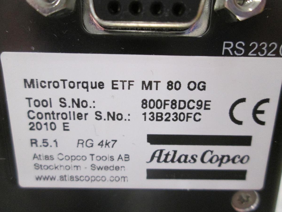 Used Atlas Copco, ETF MT 80 OG, MicroTorque Controller, New