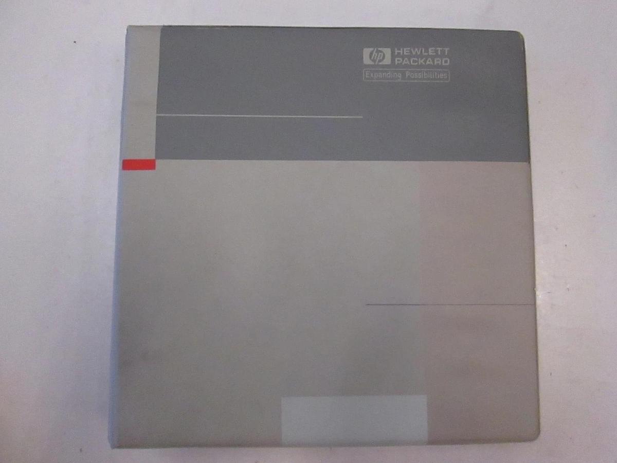 Used HP OmniBER 718/719 Installation and Verification Manual, Used