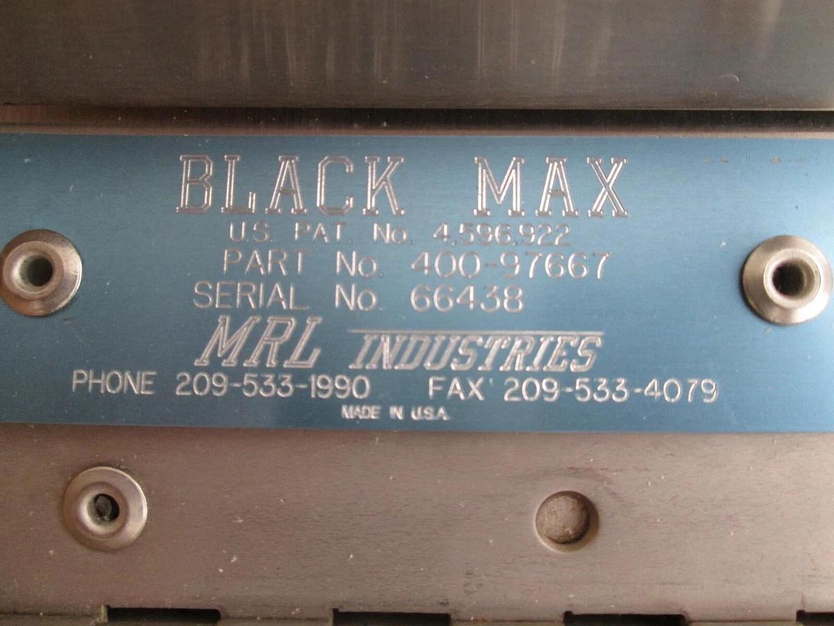 Used MRL INDUSTRIES 400--97667, BLACK MAX FURNACE HEATER ELEMENT VTR 6000 Clamshell