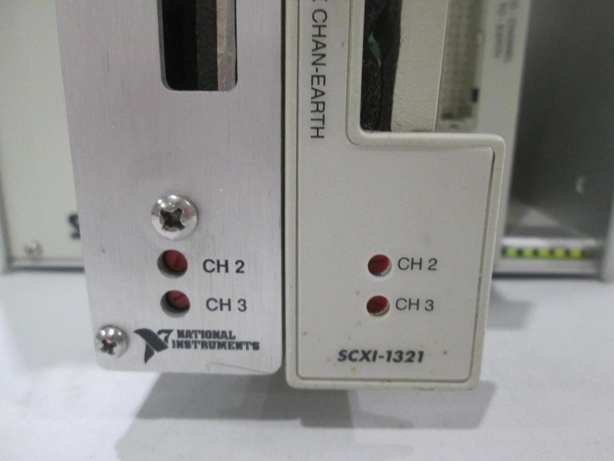 Used National Instruments, SCXI-1000 Chassis w/SCXI-1321 and SCXI-1121, Used