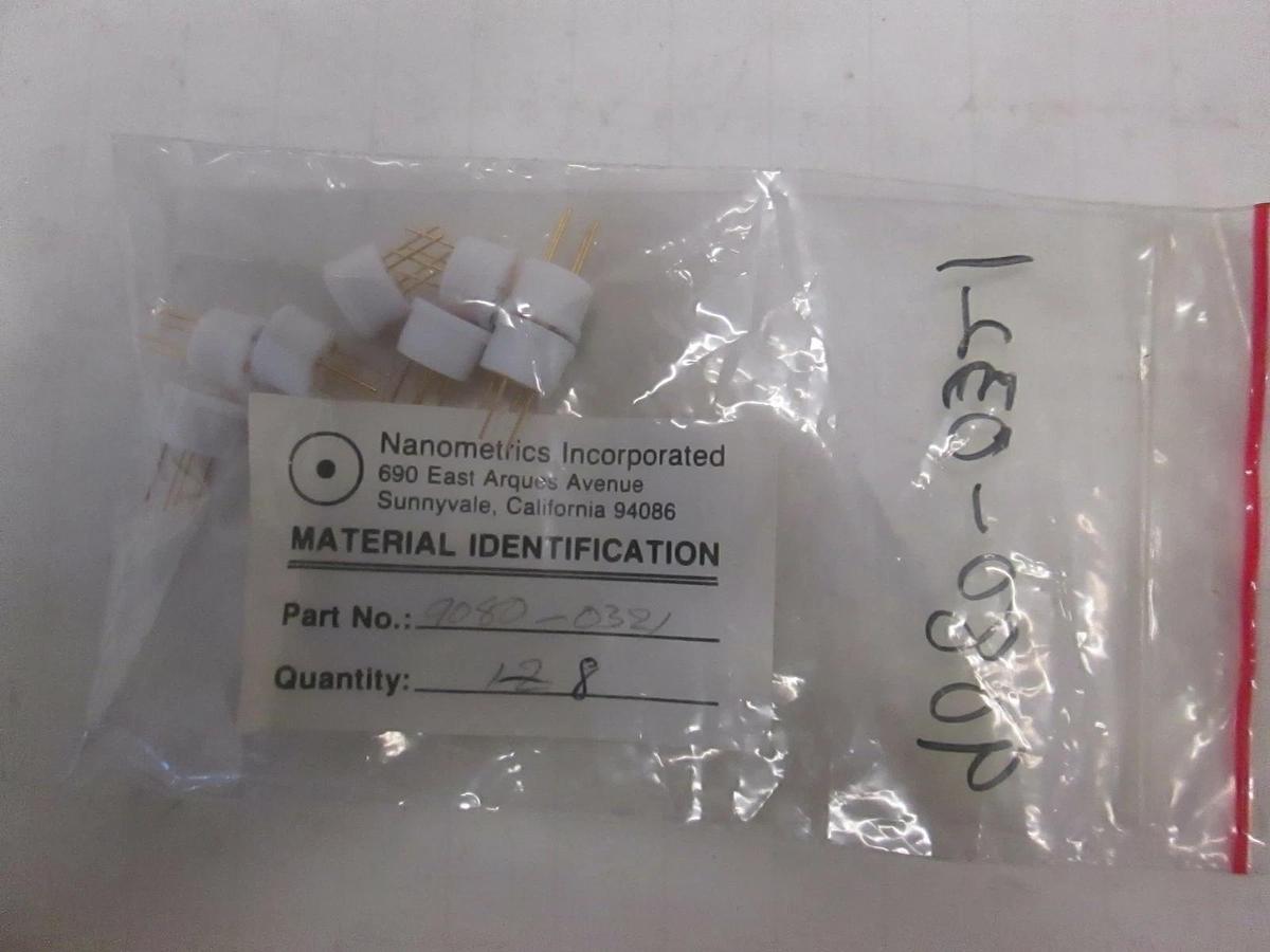 Used Nanometric 4 Pin Socket, 9080-0321, Used, Lot of 8