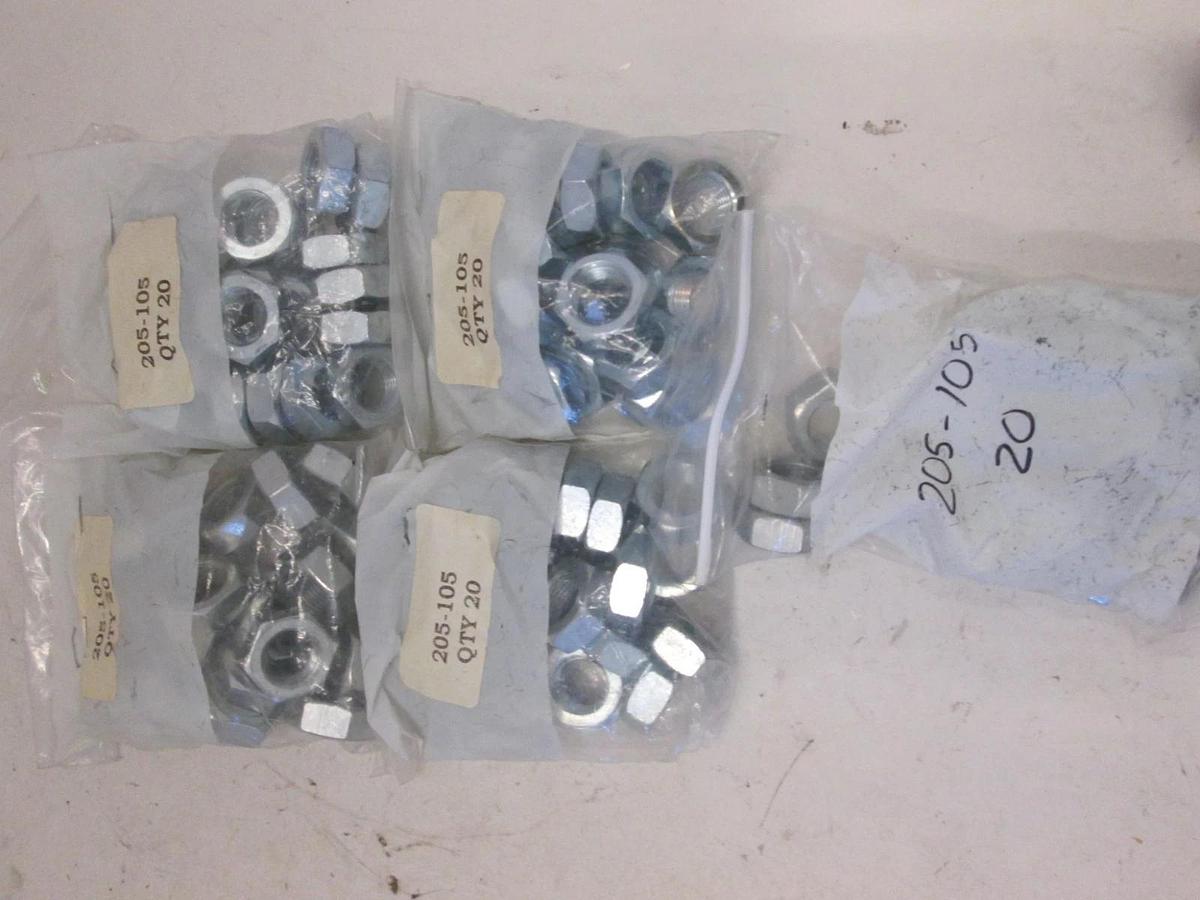 Pro Fasteners, JHN1016F5Z, NUT, mounting, 5/8-18, New, Lot of 100