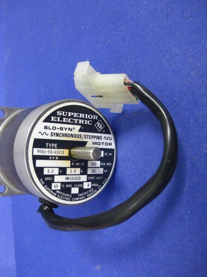 Used Superior Electric M061-FD-6002E, Slo-Syn Stepping Motor, 5VDC, 1A