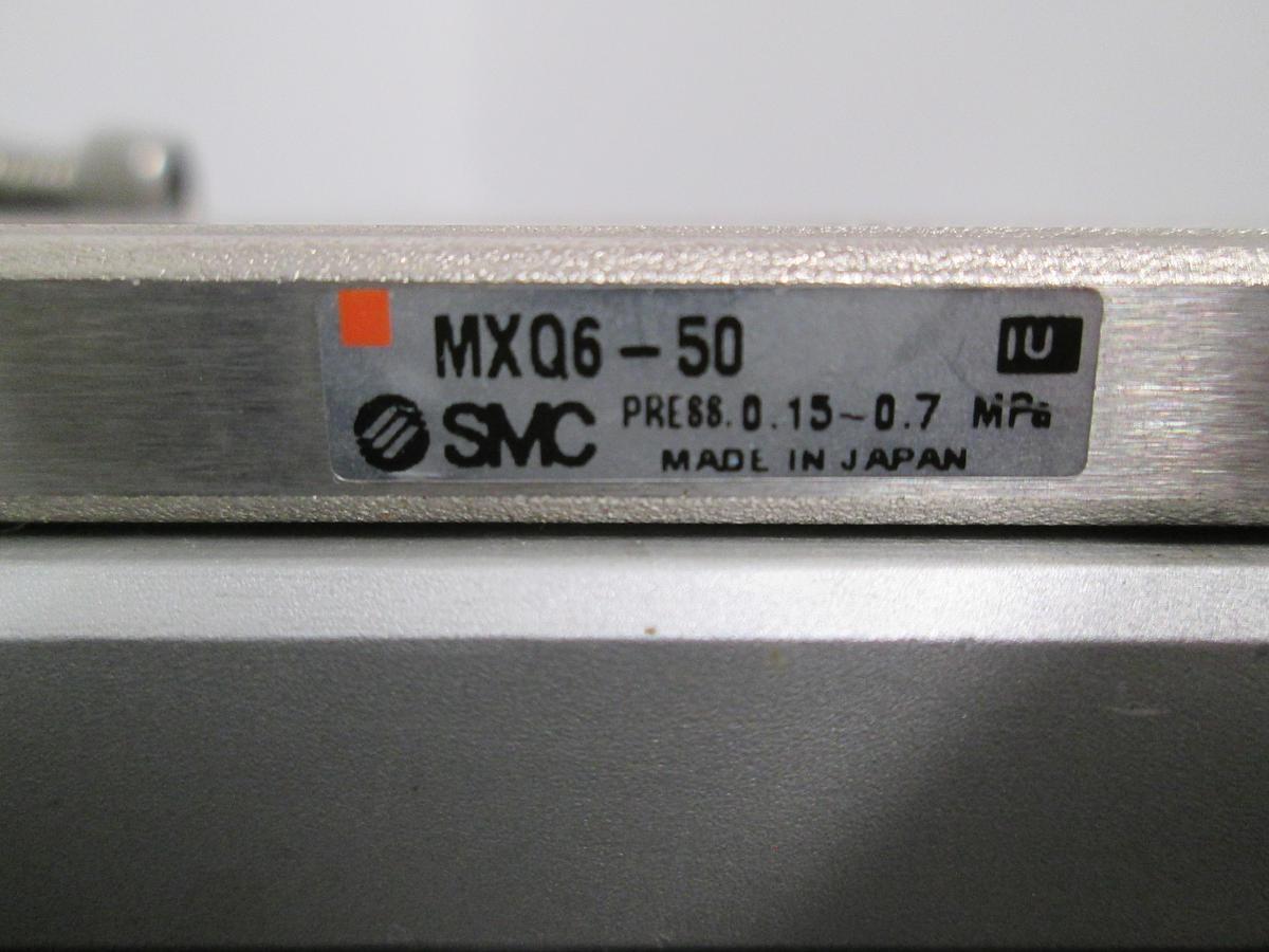 Used SMC MXQ6-50 Precision Air Slide Table Lot of 2