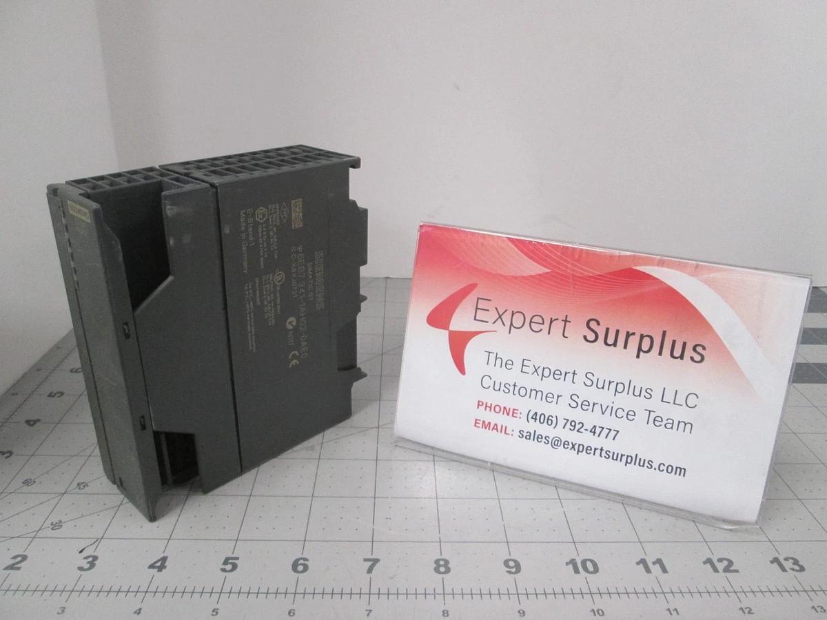 Used Siemens, Simatic S7, 6ES7 341-1AH02-0AE0, Communication Processor, Used