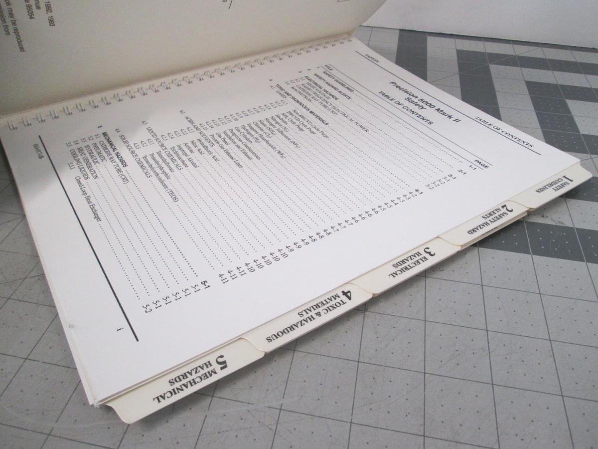 Used AMAT, Precision 5000 Mark II, Safety Manual, Used