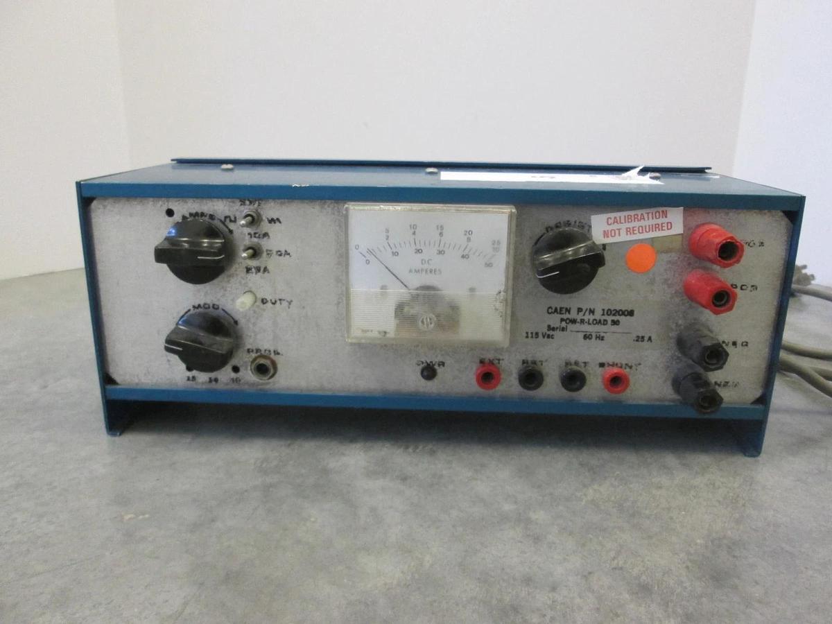 Used Caen Engineering, Part No.102008, POW-R-Load 50, 115 VAC, 60Hz, .25A, Used