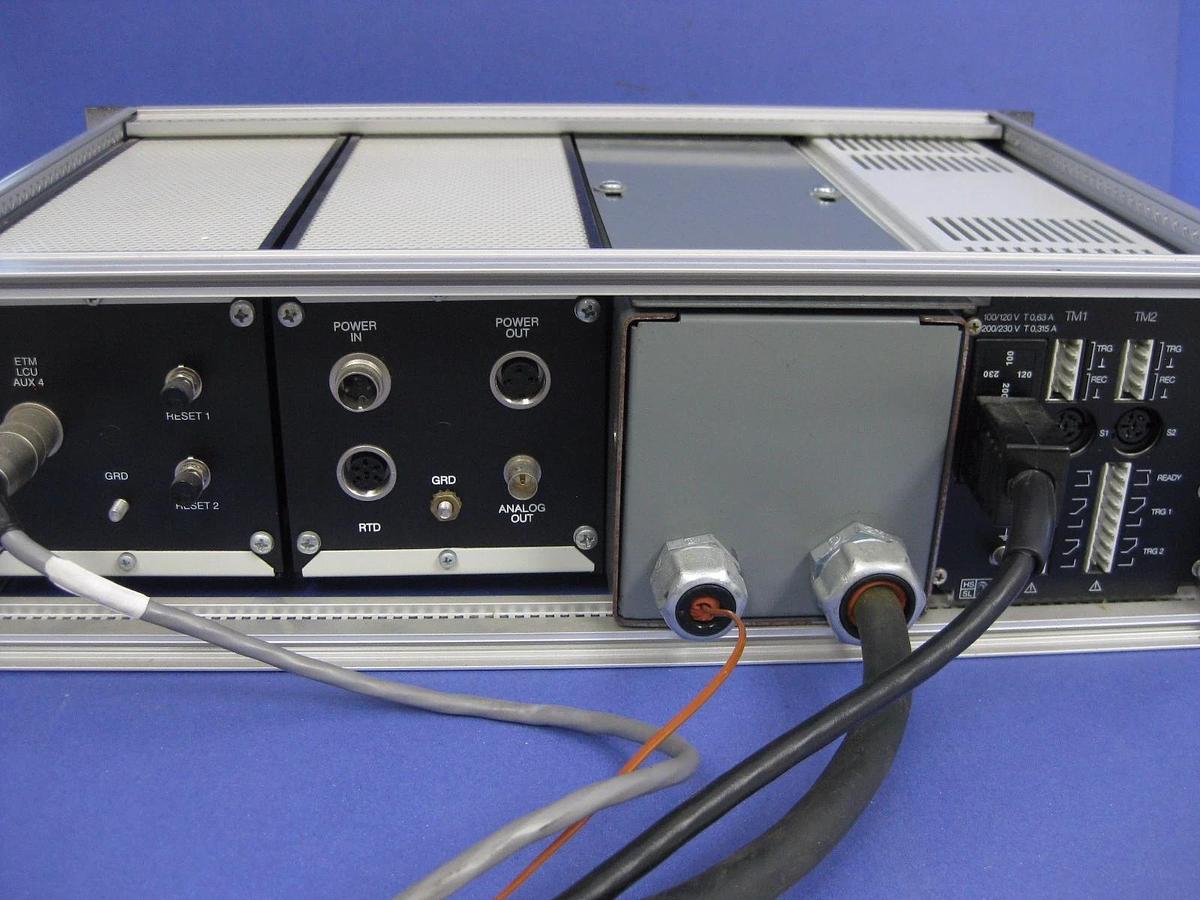 Used LH Leybold Vacuum and Temperature Controller Module Assy w/ Thermovac TM22