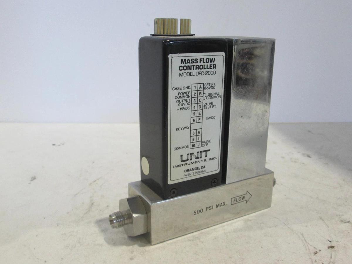 Used Unit, UFC-2000, Mass Flow Controller, 20 SLM, Ar, Used