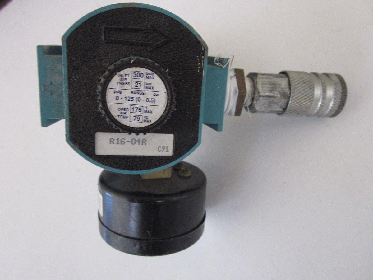 Used DIXON R16-04R REGULATOR WITH CONNECTOR AND GAUGE