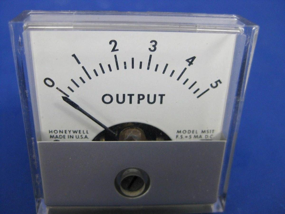 Used Honeywell / Jewel MS1T Panel Meter, 1-5 Output