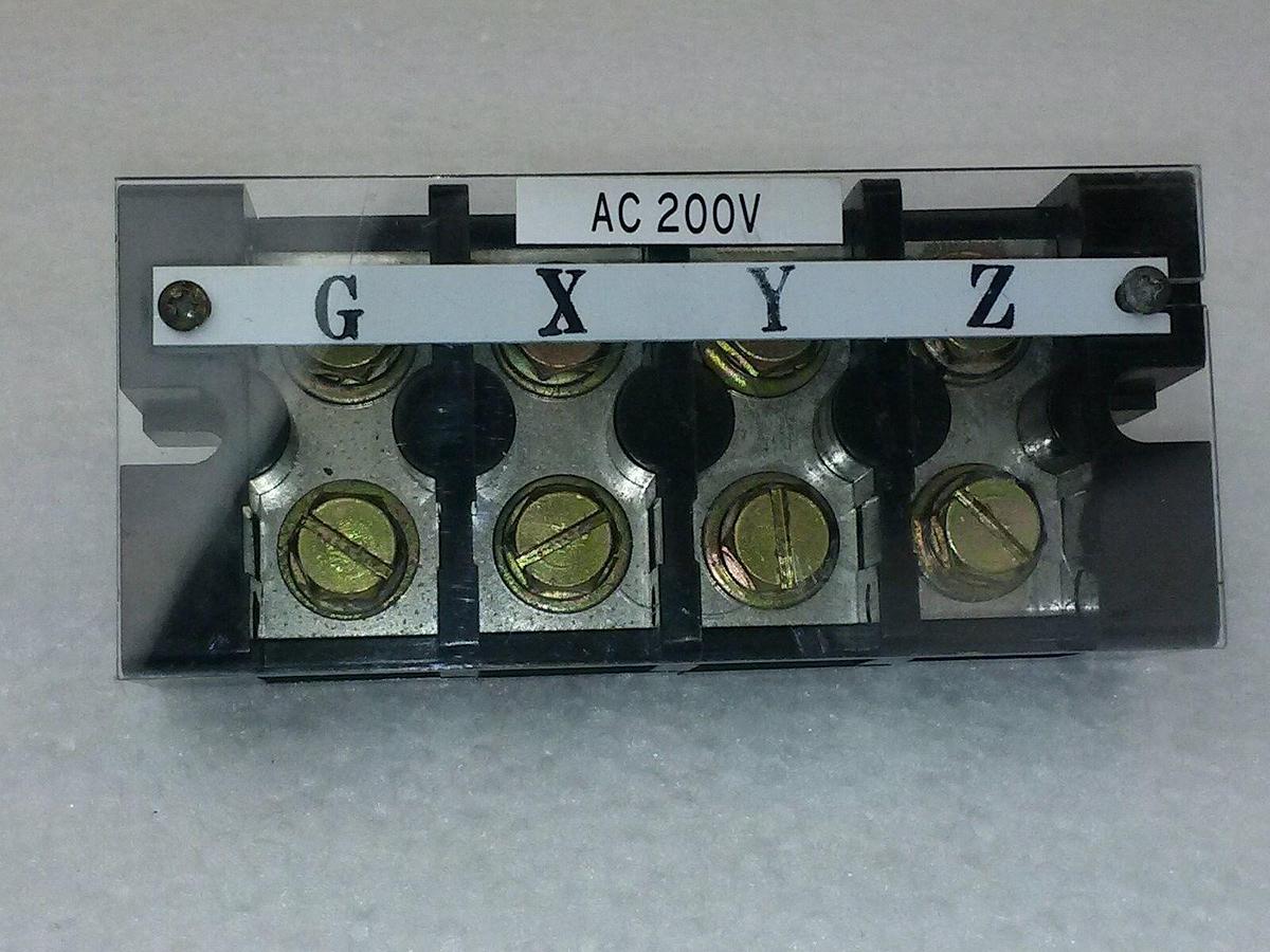 Used TEL Tokyo Electron Gas Box Terminal Block 4-Position, Used