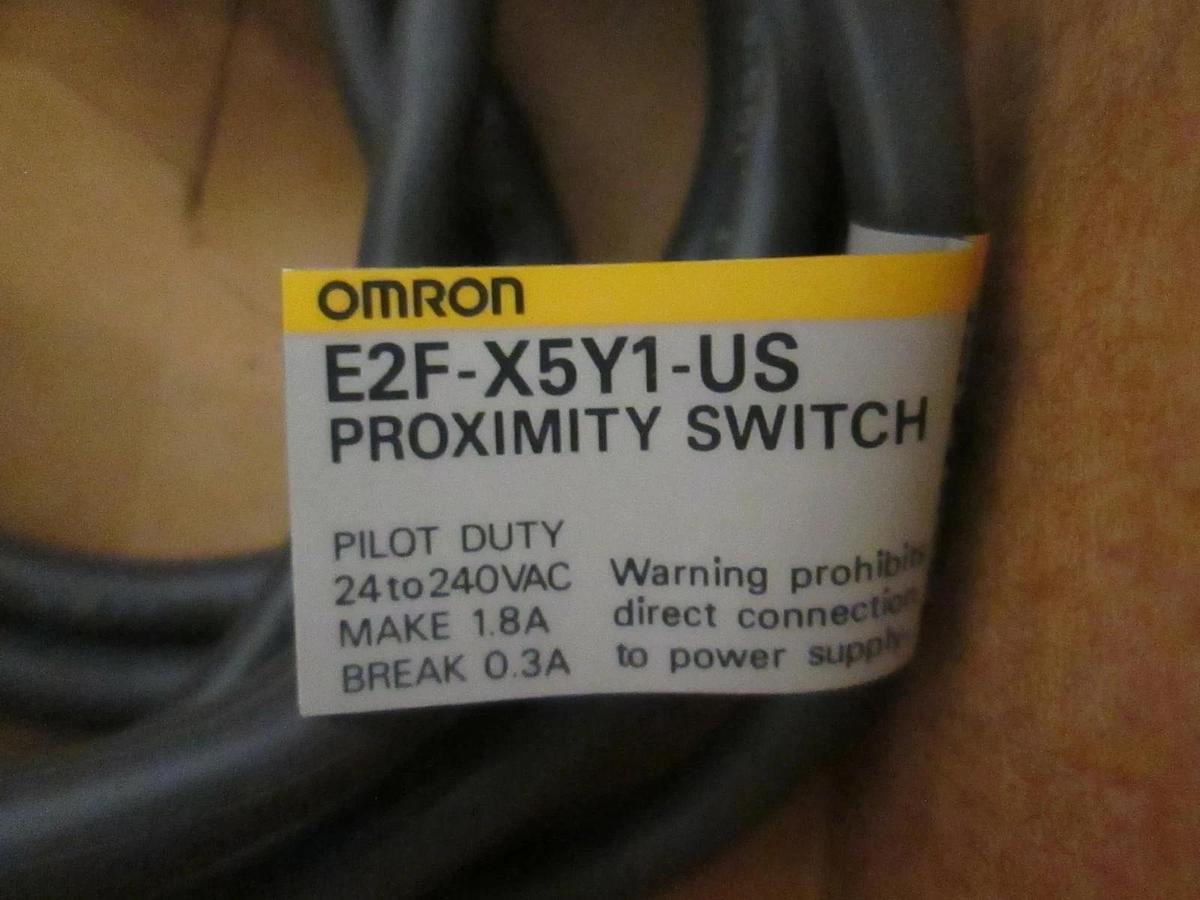 Omron, E2F-X5Y1-US, Proximity Switch, New