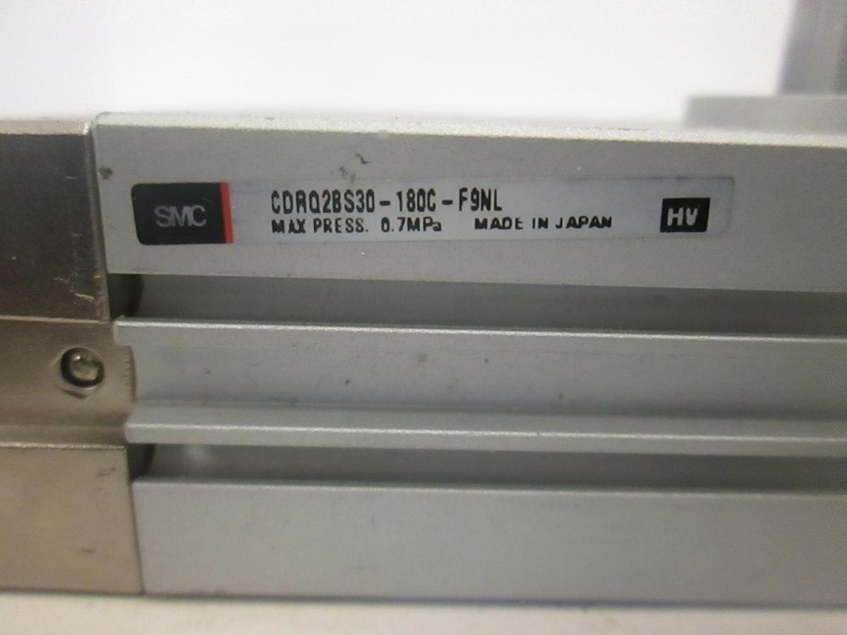 Used SMC, Table Rotation Cylinder, CDRQ2BS30-180C-F9NL, Used
