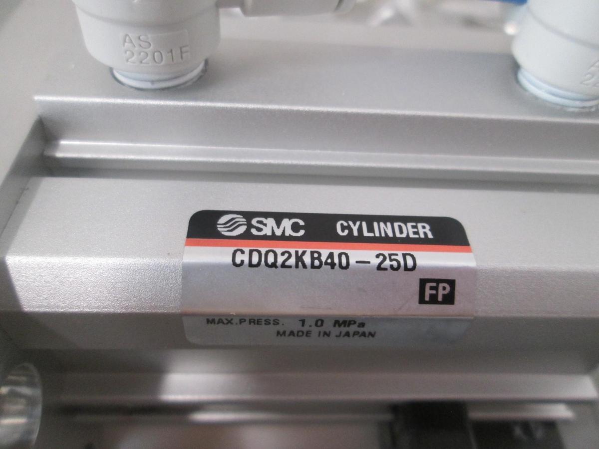 Used SMC, CDQ2KB40-25D, Lift Cylinder Assy, D-A73C, SK150A, JB40-8-125, New
