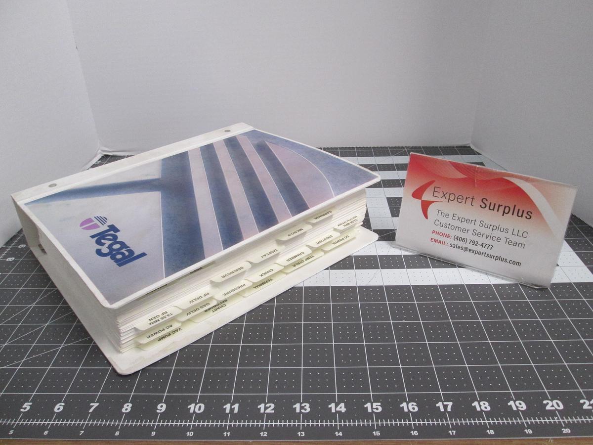 Used TEGAL, 901e Plasma Production Etcher Operation Maintenance Manual OEM