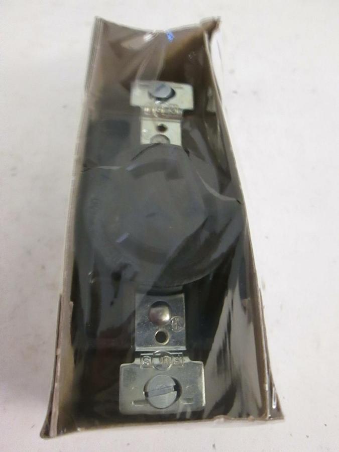 Used Arrow Hart, 6330 Single Locking Receptacle, 2 Pole, 3 Wire, New