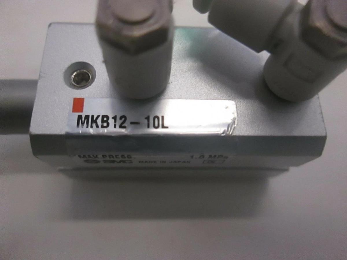 Used SMC, MKB12-10L, Rotary Clamp Cylinder, Used Lot of 2