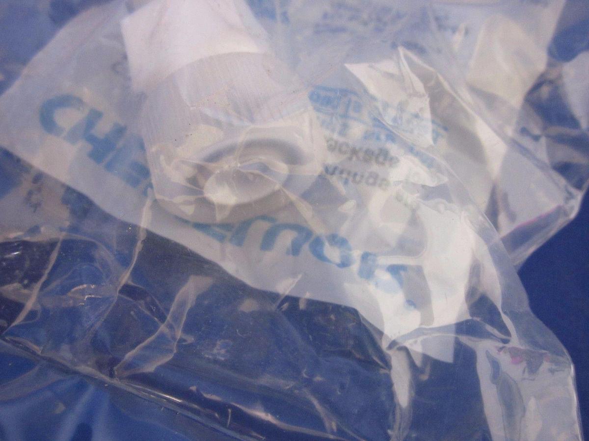 Used Norton Chemfluor Tube Fitting - 10mm x 6mm Reducing Union, Lot of 2