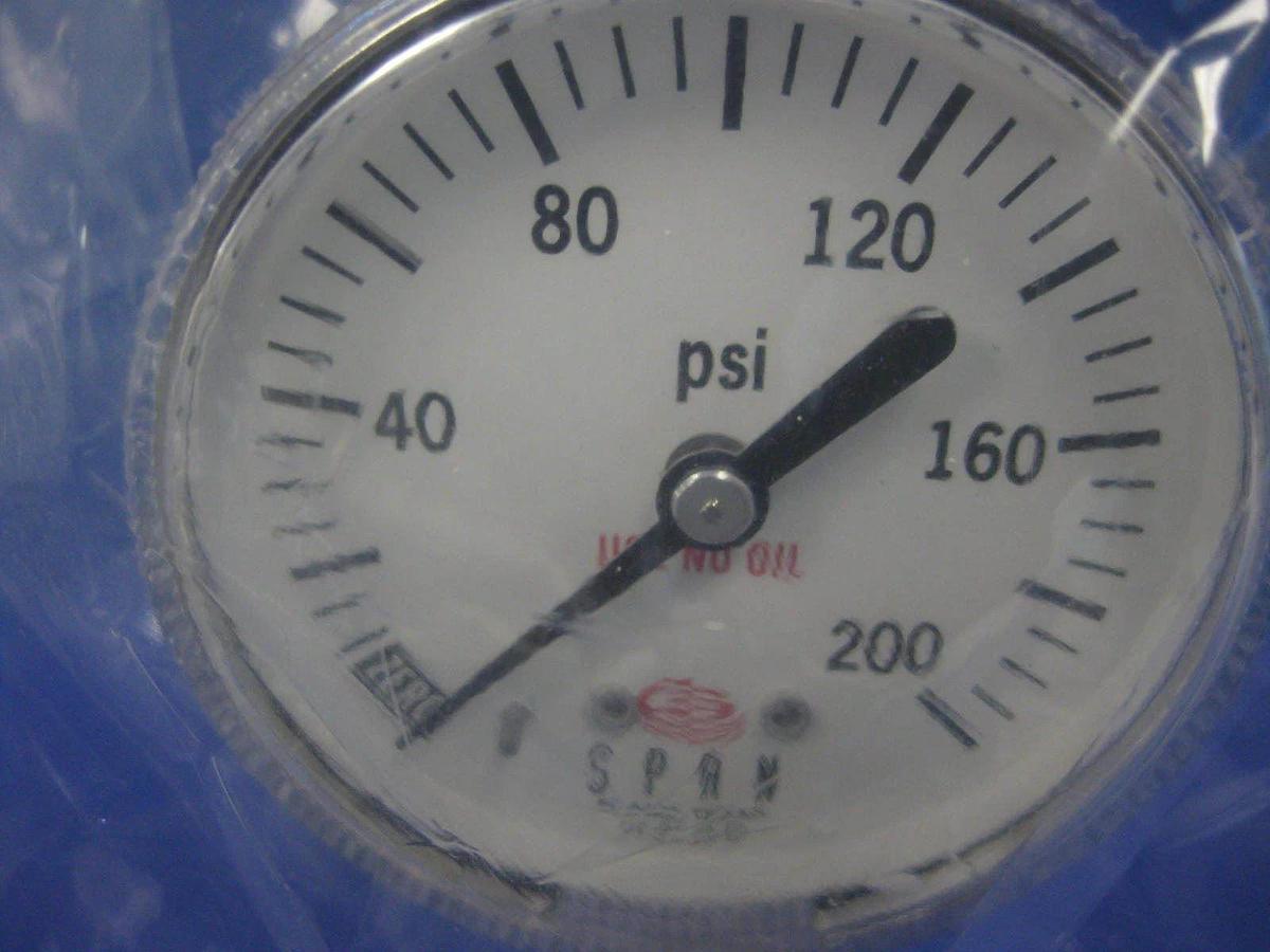 Used Aptech RegulatorAP1810S 3PW FV8 FV8 0 With Span Gauge 0-200 psi, Rfrb