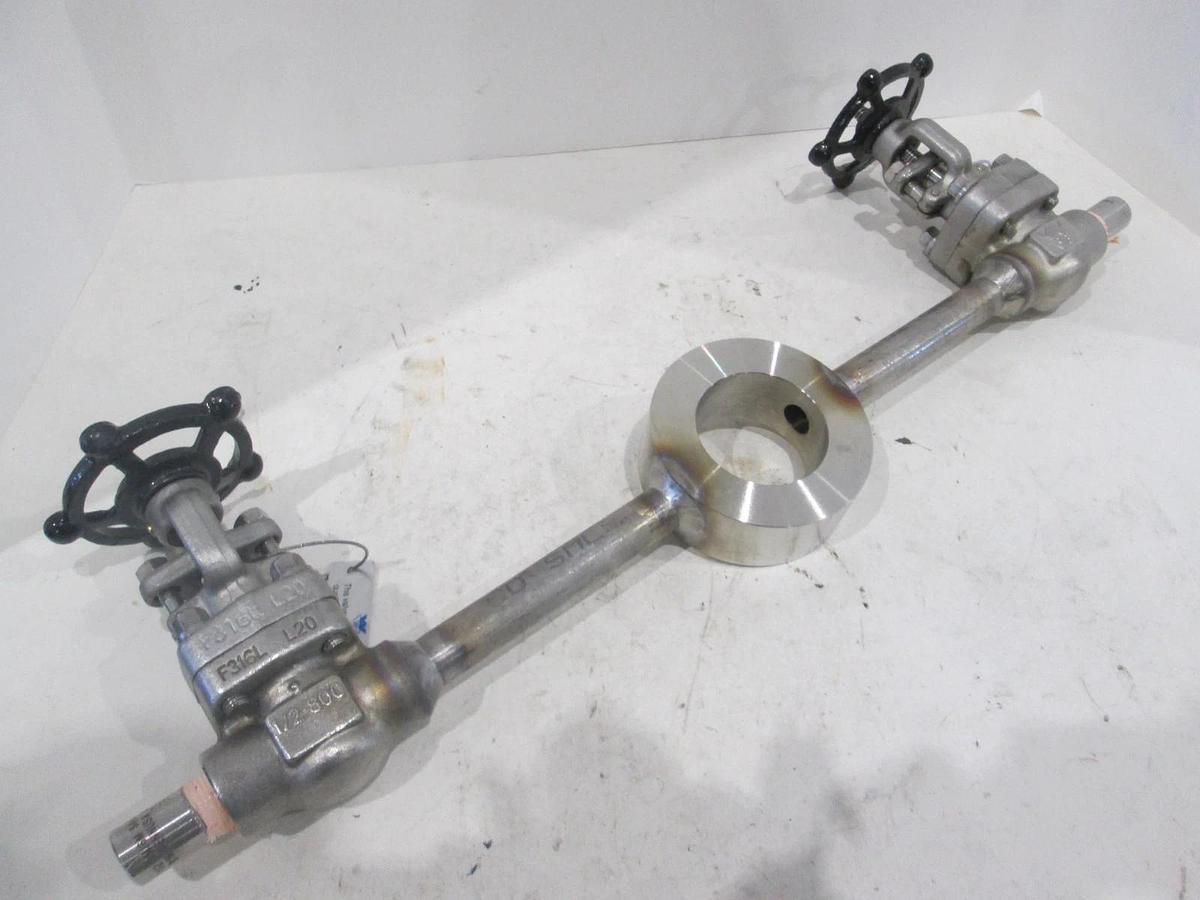 Williams, Double Gate Valve, 1600 PSI, FS80T62N-F316L, 1/2", New