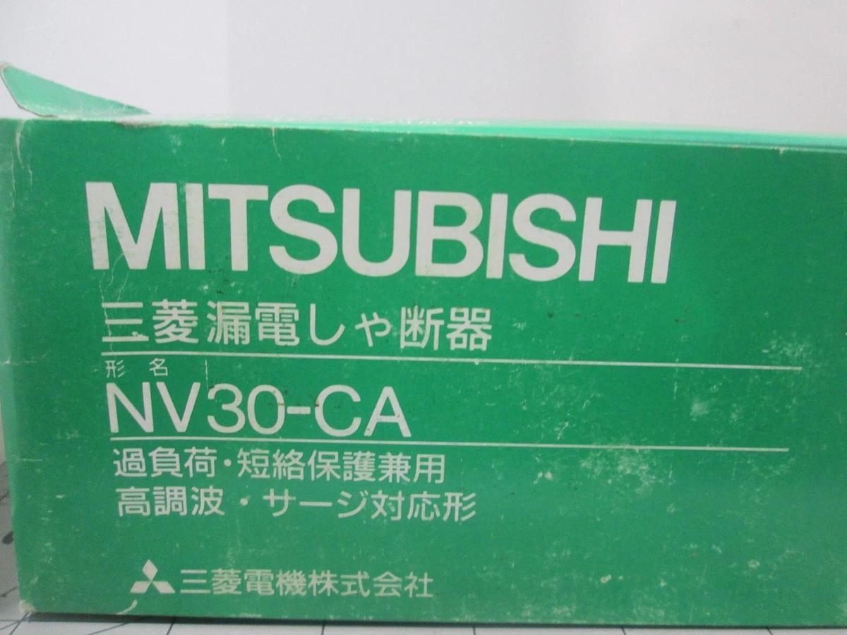 Mitsubishi, NV30-CA, Circuit Breaker, New