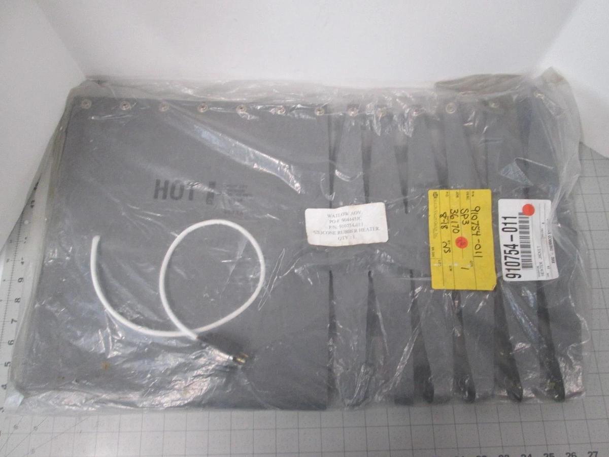 Watlow, L130280500D, Silicone Rubber Heater Jacket, New