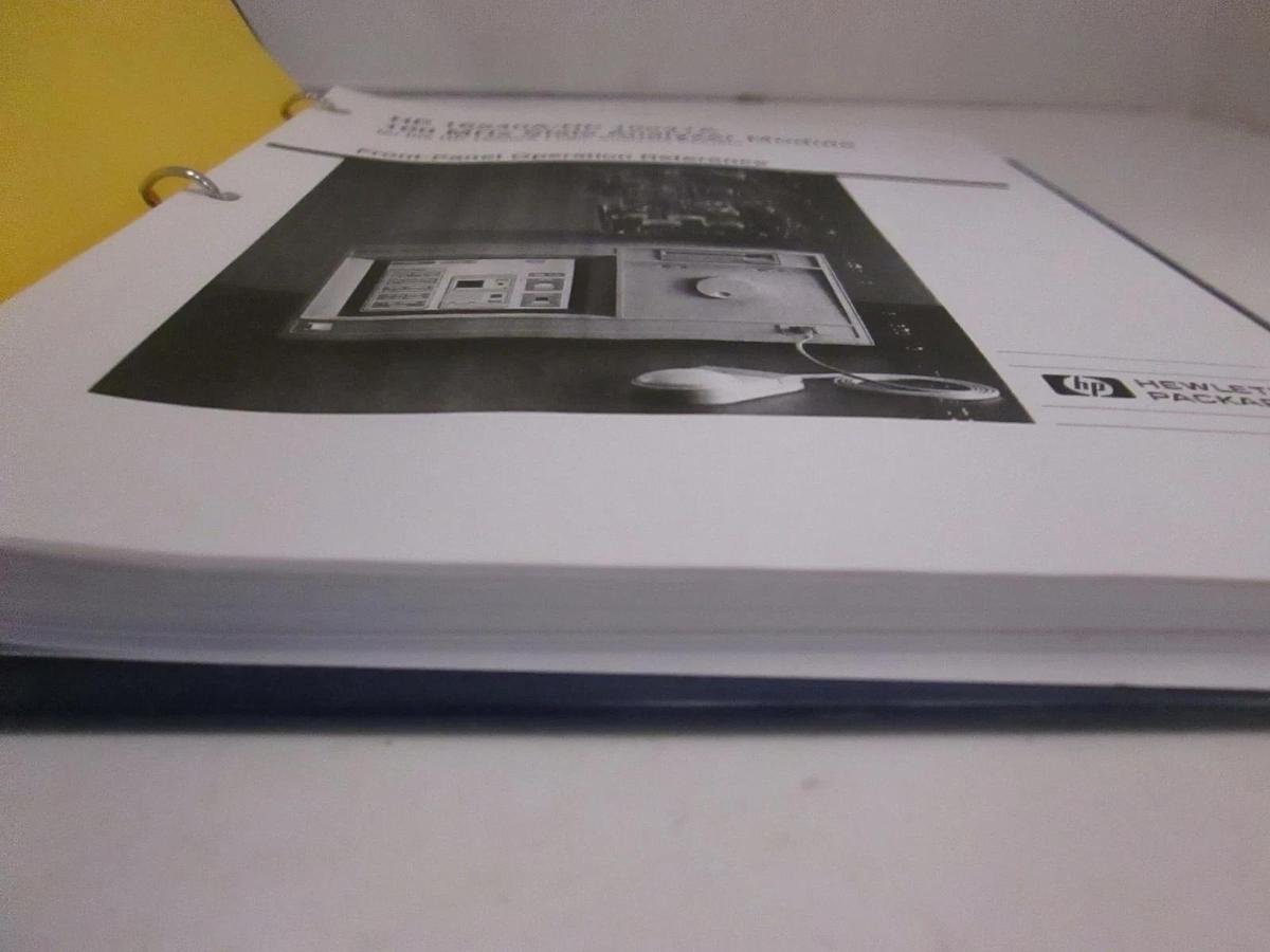 Used HP 16540A/ HP 16541A 100 MHz State Analyzer Module, Front-Panel Operation, Used
