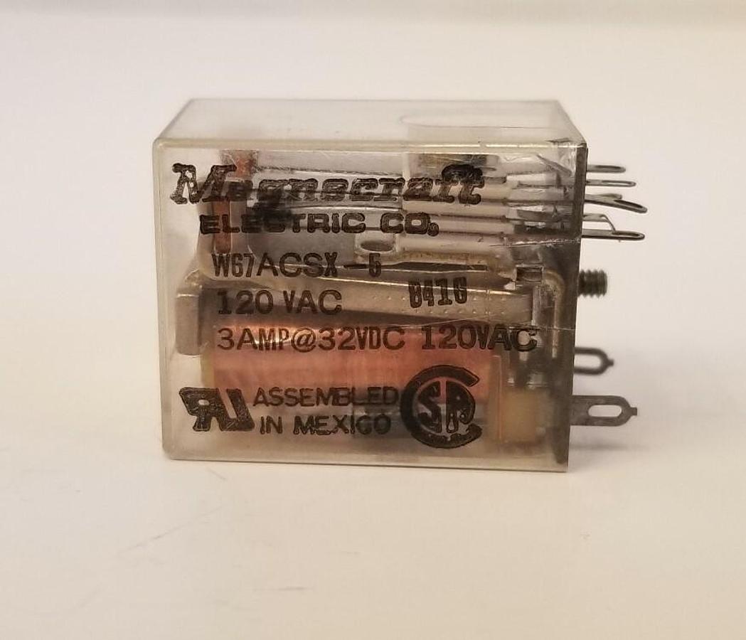Used Magnecraft W67ACX-5 Relay, Used