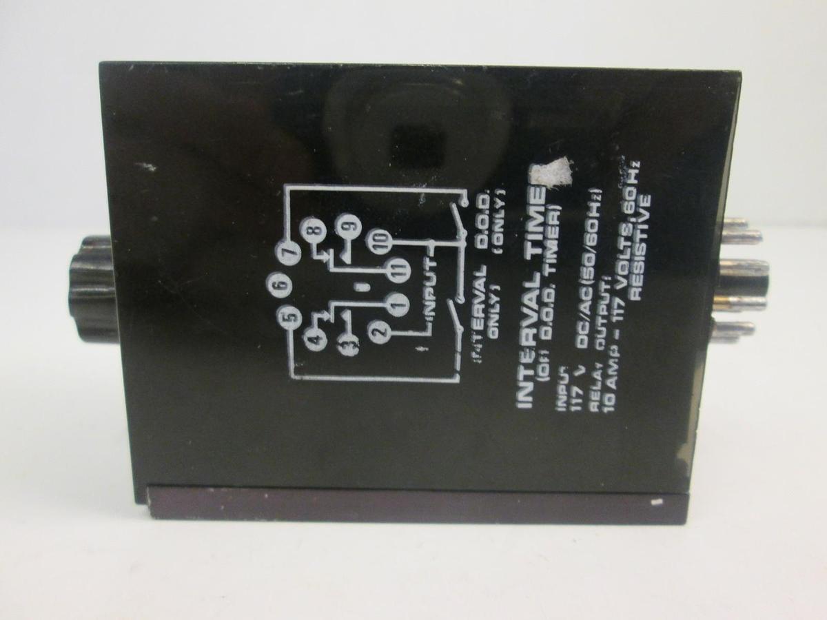 Used General Time Solid State Timer 2100 Series 0-60s, Used
