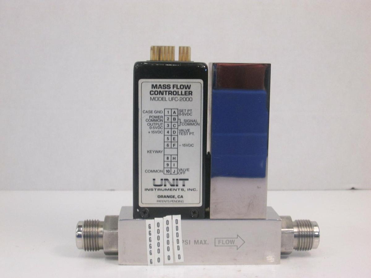Used Unit UFC-2000, MFC, Mass Flow Controller, N2, 20 SLPM, Used