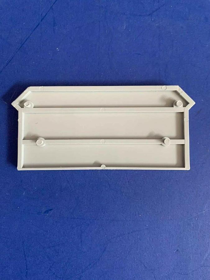 Wago 283-316 Gray End and Intermediate Plate, Lot of 100