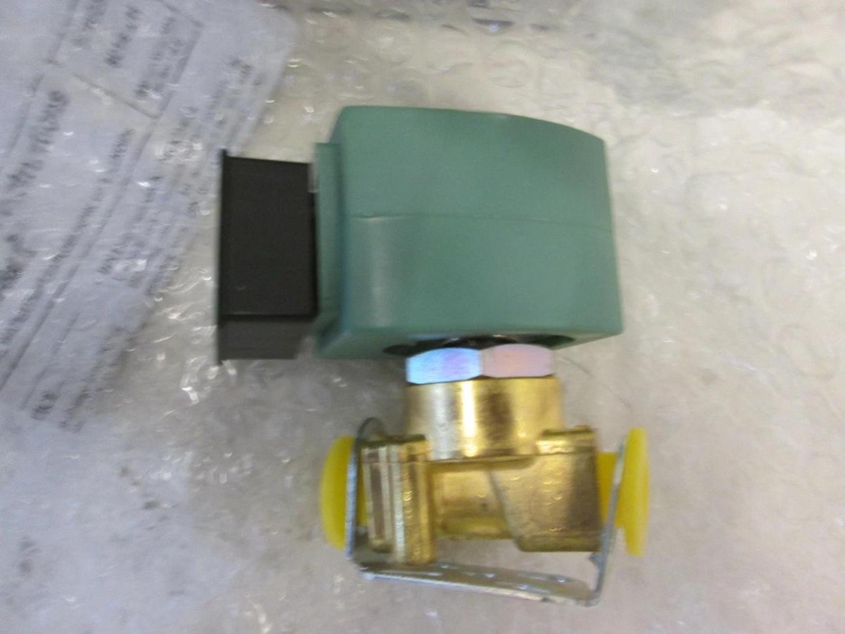 Asco Red Hat, 2 Way Solenoid Valve, 6W, 120VAC, 9/32", 27 PSI, OFSF8262G090, New
