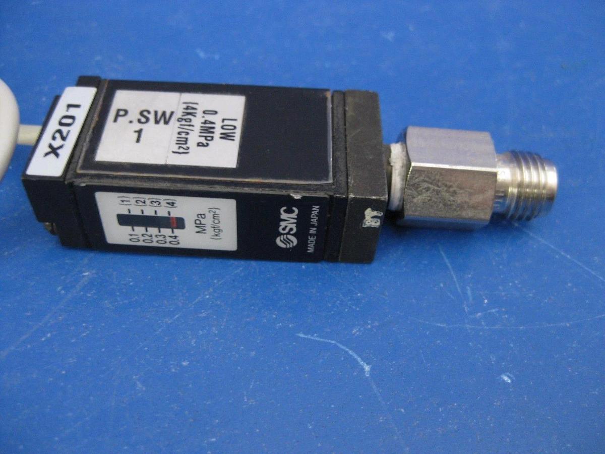 Used SMC Vacuum Pressure Switch, 0.1-0.4 MPa, Used