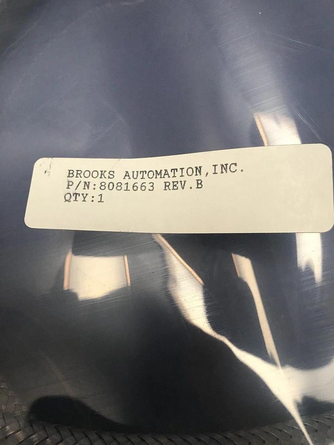Brooks 8081663 SS Braided Hose 95"L w/ 3/4" OD Male Fittings, New