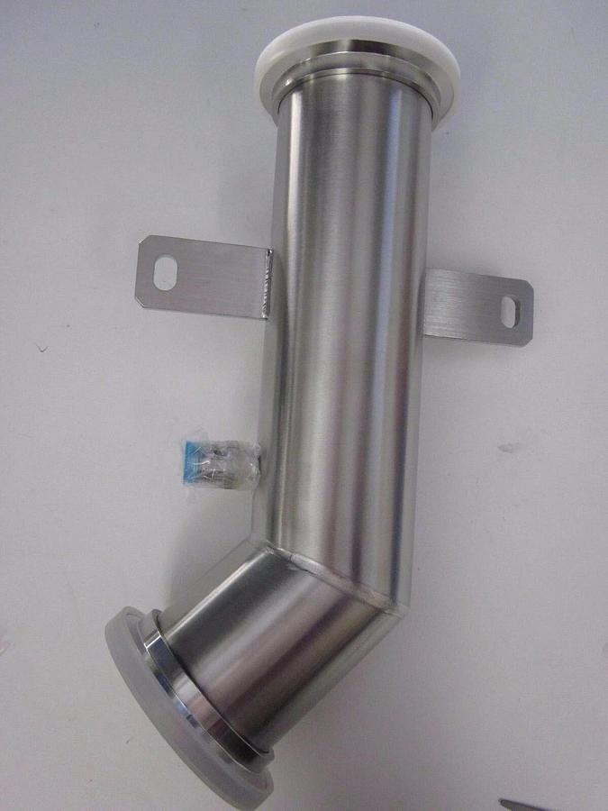 Used TEL 3" Angle Pipe, 12"+5" Spine, 1/2" Leak Port, DS2110-364184-11