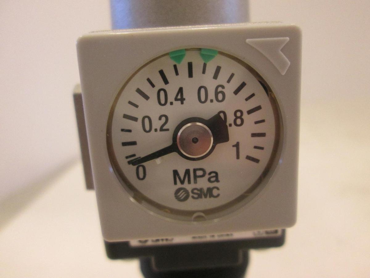 Used SMC, AR20-01BE, Regulator, 0-1 MPa, Used
