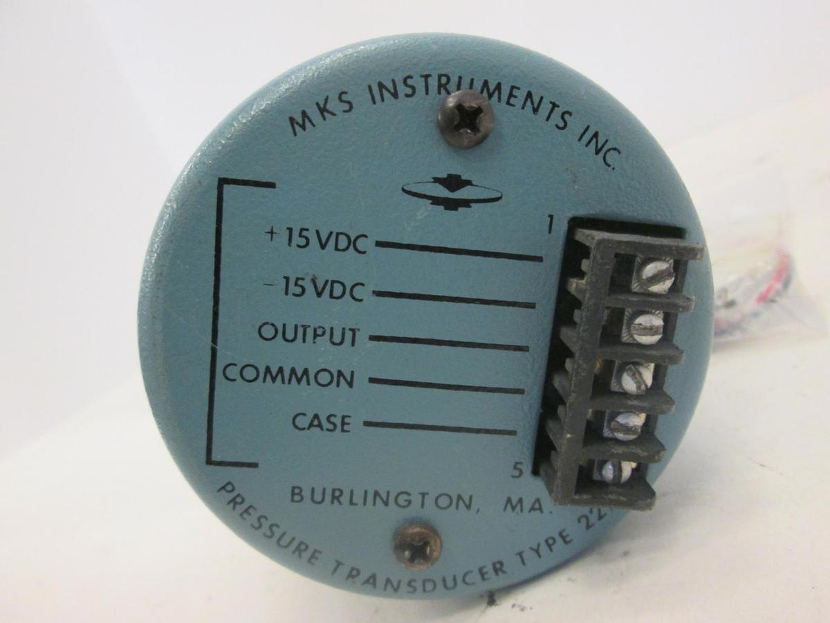 Used MKS, Baratron 10 Torr Pressure Transducer, 222AHS-A-B-10SP, Used