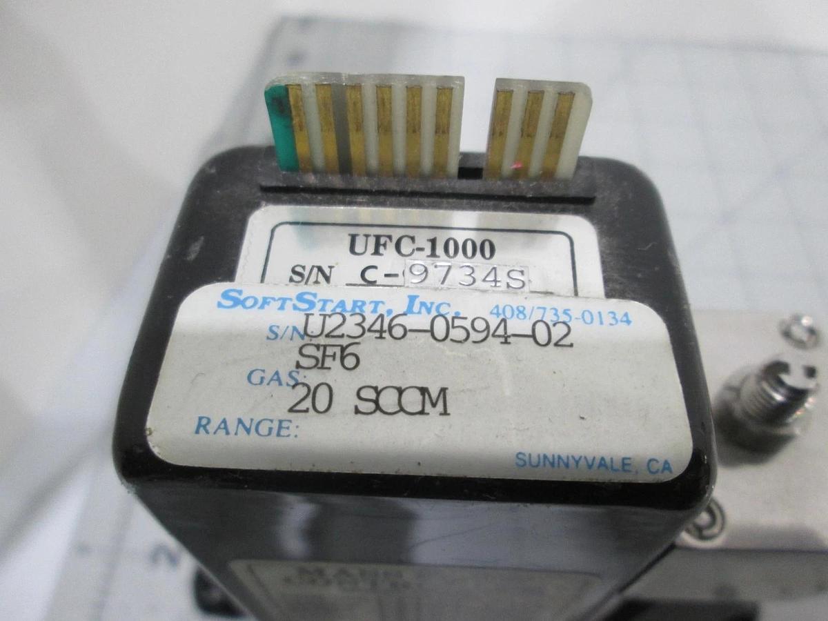Used Unit, UFC-1000, Mass Flow Controller, SF6, 20 SCCM, Used