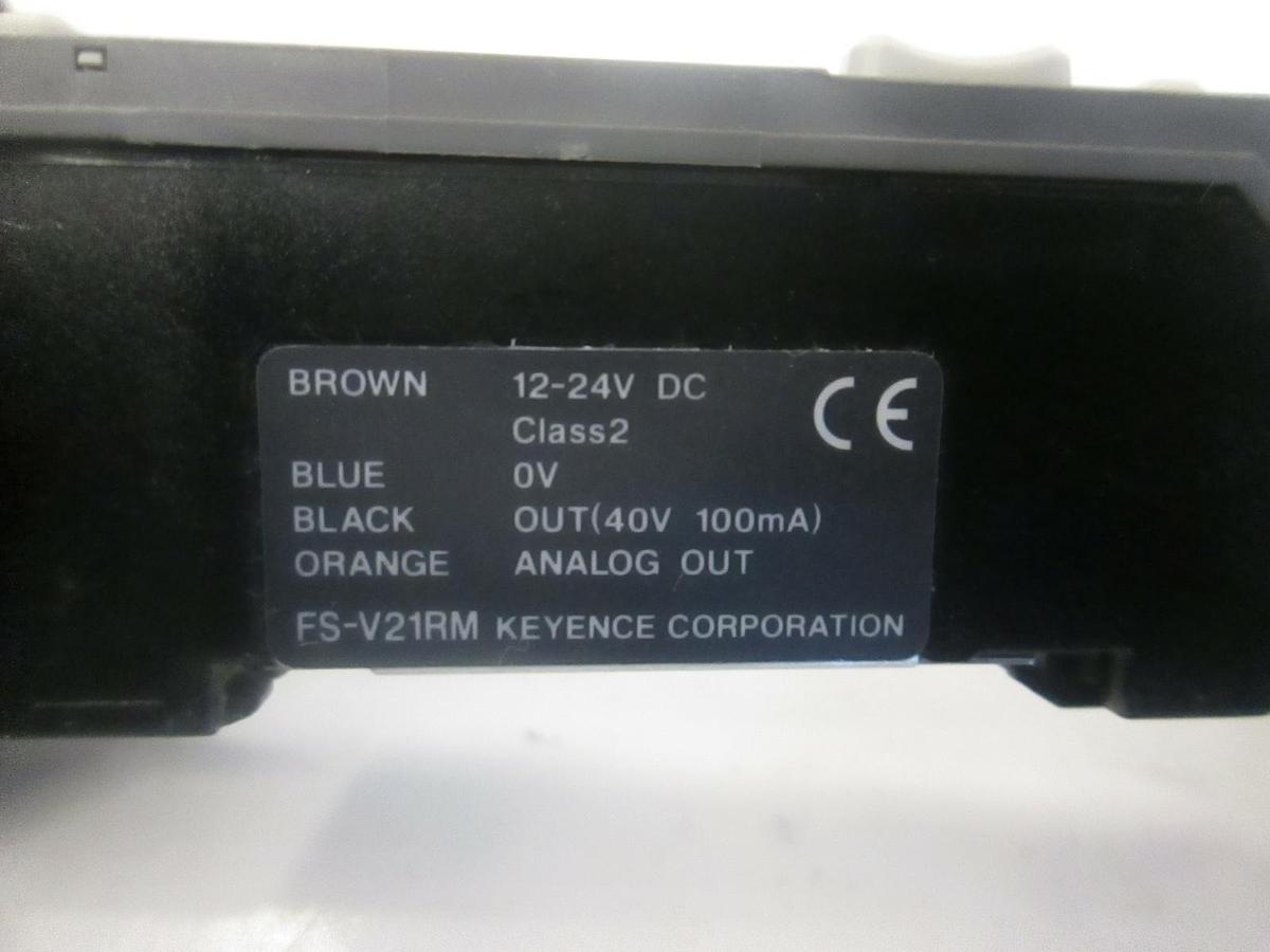 Used Keyence, Digital Fiber Sensor, FS-V21RM, Used