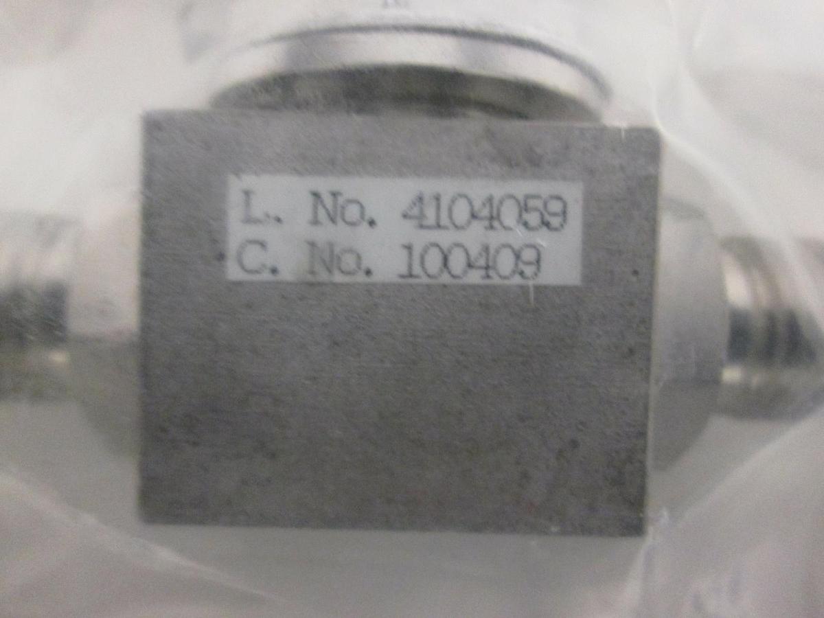 Used Fujikin, Steel Ball Valve, Catalog NO. 100409, New, Lot of 3
