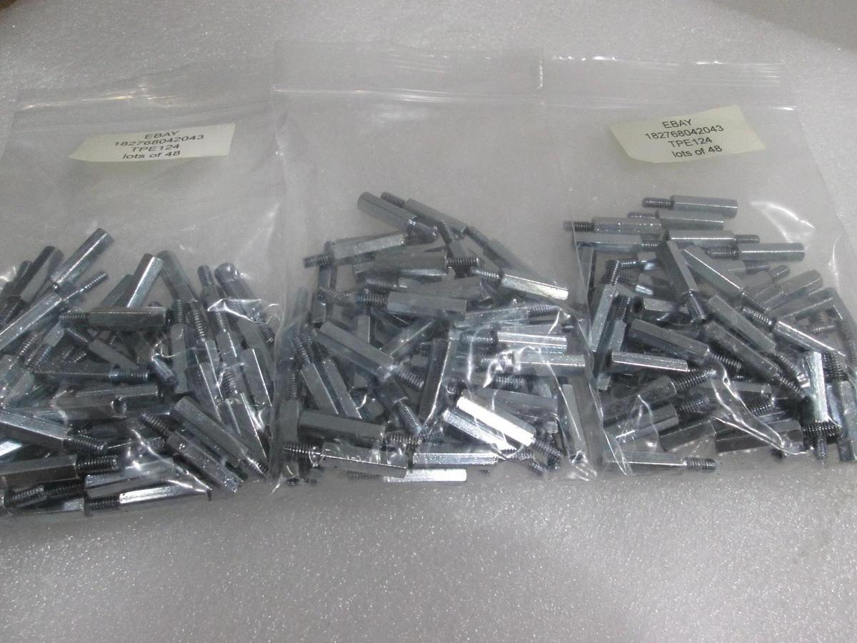 Hex Spacers, New, Lot of 144