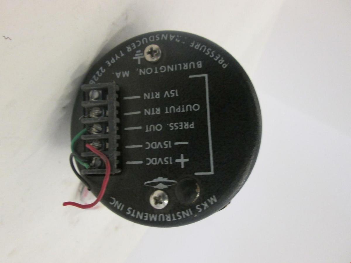 Used MKS, Baratron 10 Torr Pressure Transducer, 222BA-00010BB, Used