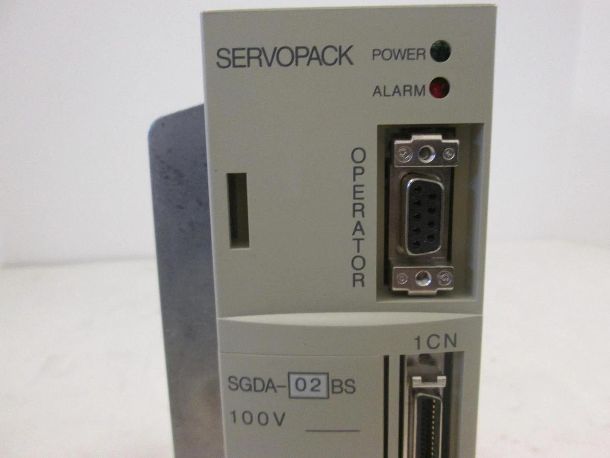 Used Yaskawa, Servopack, Motor Driver, SGDA-02BS, 100-115V, 50/60Hz, Used