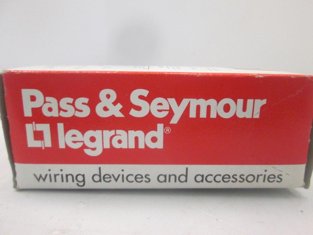Used Pass & Seymour, PS15AC1-CPL, Single Pole Pilot Switch, 15A, 120VAC, New