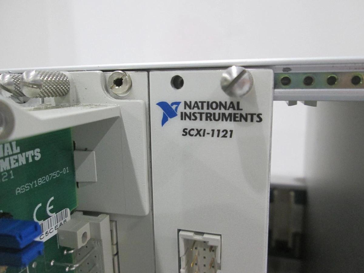 Used National Instruments, SCXI-1000 Chassis w/SCXI-1321 and SCXI-1121, Used